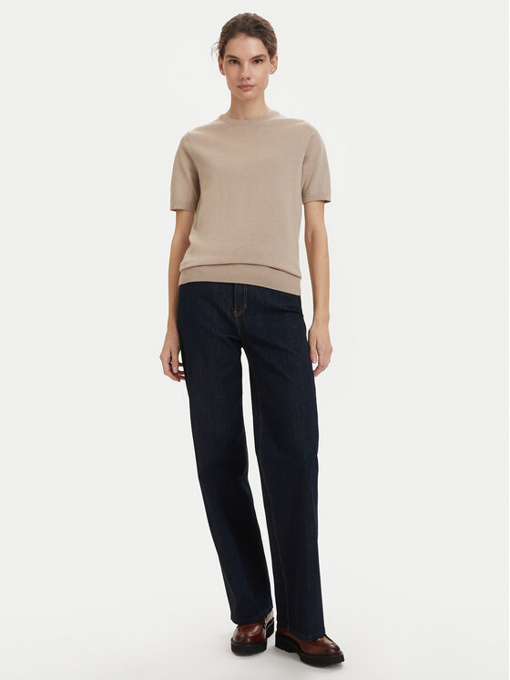 Beverly Hills Polo Club Beverly Hills Polo Club Блуза P-SS26W-M6564-0132 Бежов Regular Fit
