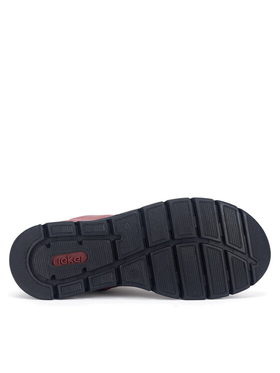 Rieker Rieker Šnurovacia obuv 55020-33 Červená