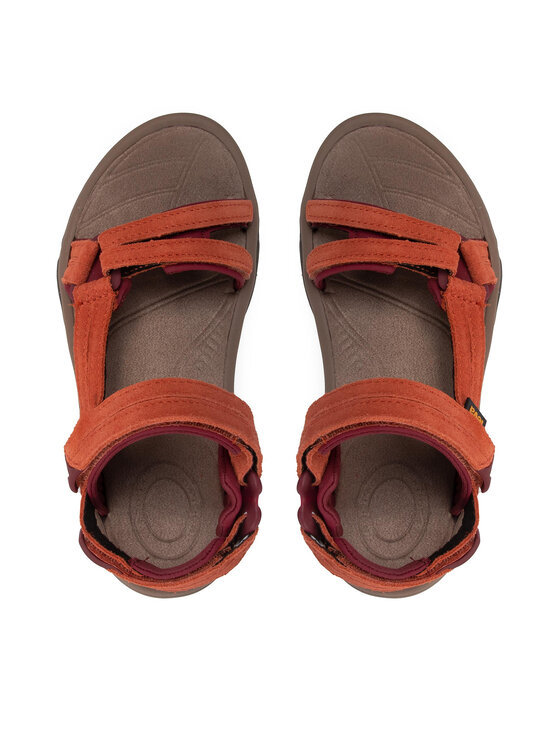 Teva Teva Sandały Terra Fi Lite Suede 1124035 Pomarańczowy