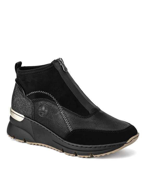 Rieker Rieker Botki N6361-00 Czarny