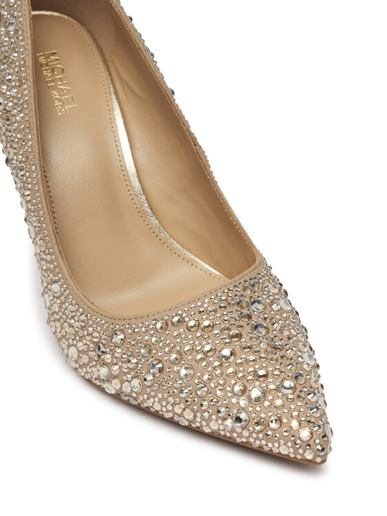 MICHAEL Michael Kors MICHAEL Michael Kors Lodičky Alina Flex High Pump 40R4HNHP2S Zlatá