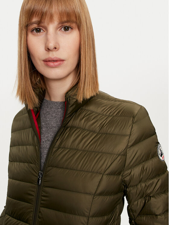 Jott Jott Kurtka puchowa Cha Khaki Fitted Fit