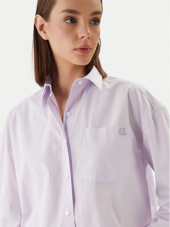 Calvin Klein Jeans Calvin Klein Jeans Košeľa LV047F104G Ružová Relaxed Fit