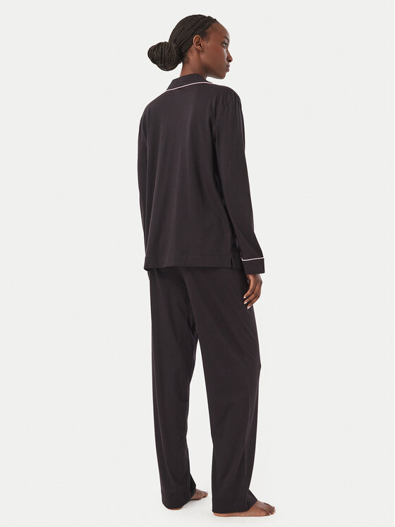 LAUREN RALPH LAUREN LAUREN RALPH LAUREN Pijama ILN92528 Negru Regular Fit