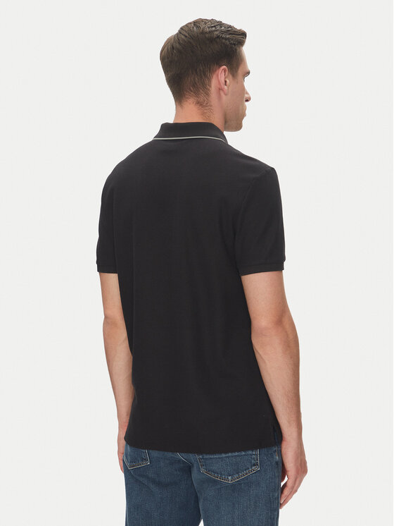 Calvin Klein Calvin Klein Polo LV04LC239G Czarny Regular Fit