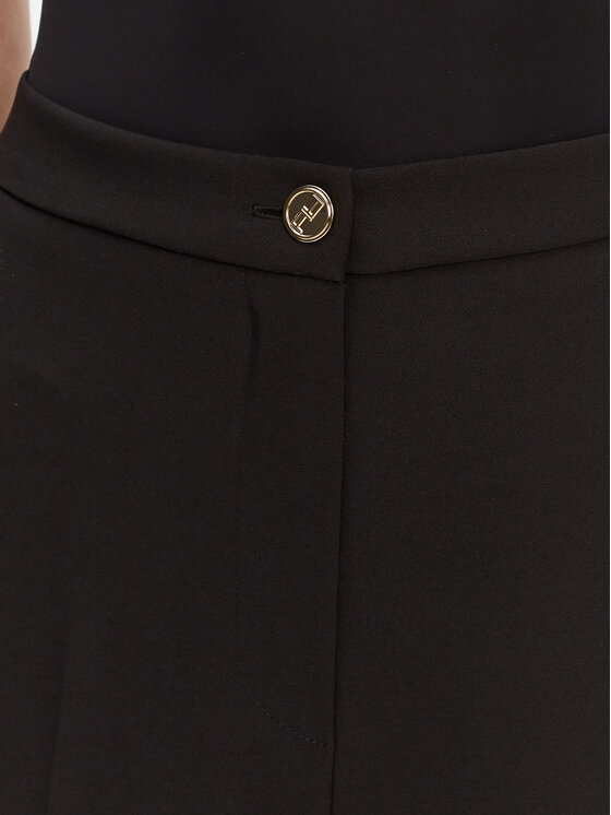 ARTIGLI ARTIGLI Hlače ACPA000840 Crna Regular Fit