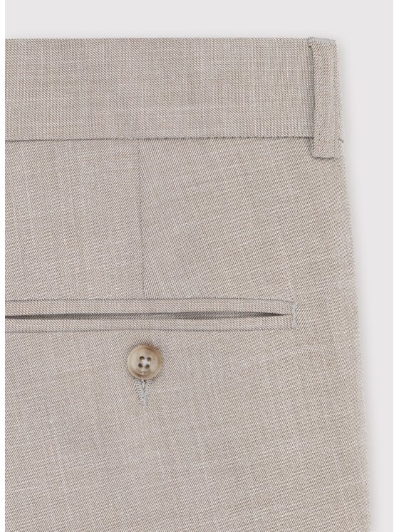 Pako Lorente Pako Lorente Spodnie garniturowe P25SF-6G-030 Beżowy Slim Fit