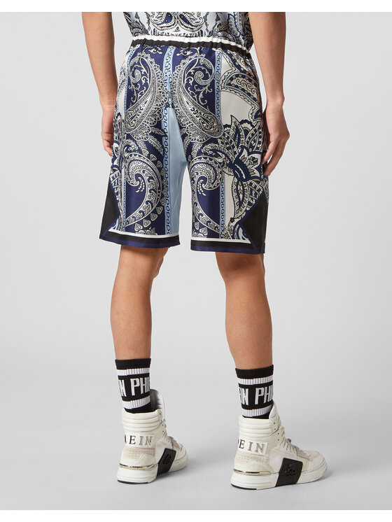 PHILIPP PLEIN PHILIPP PLEIN Šortky 2269 Modrá Regular Fit