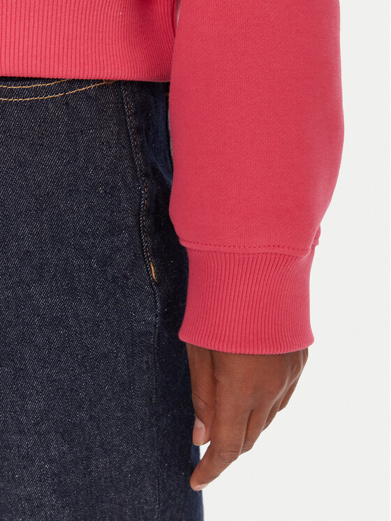 Tommy Jeans Tommy Jeans Sweatshirt Silver Script DW0DW21961 Rosa Regular Fit