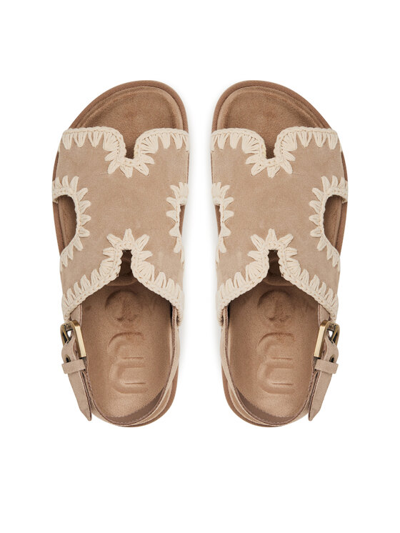 Mou Mou Sandali Low bio sandal MU.SW631006A Roza