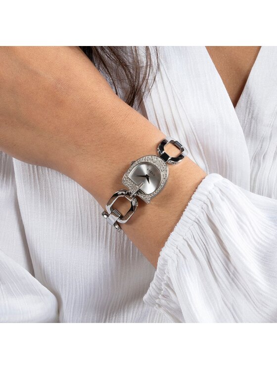 Guess Guess Zegarek GW0683L1 Srebrny