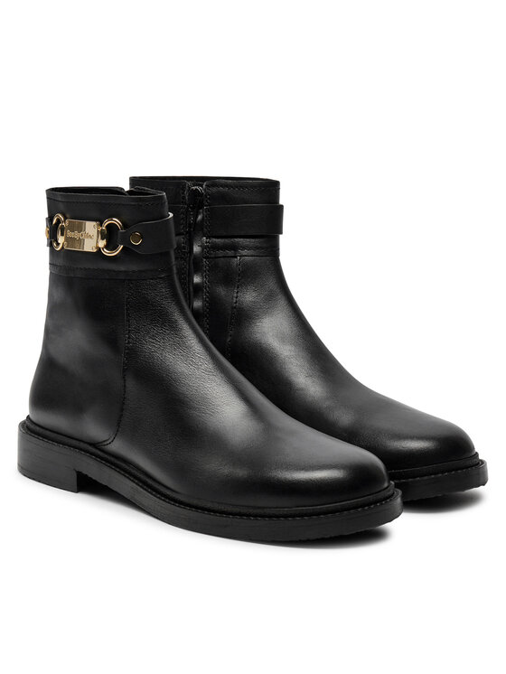 See By Chloé See By Chloé Botine Signature SB43034A Negru