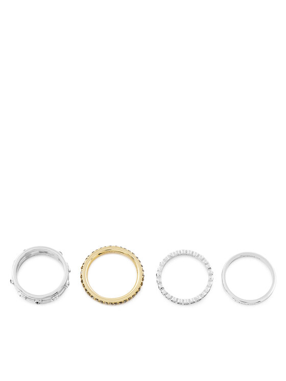 Coach Coach 3er-Set Ringe 37506210 Silberfarben