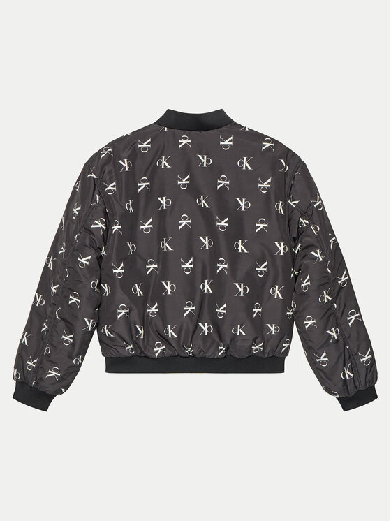 Calvin Klein Jeans Calvin Klein Jeans Kurtka bomber Reversible Teddy IG0IG02588 Kolorowy Relaxed Fit