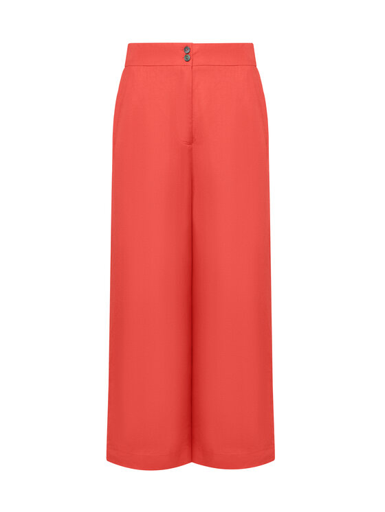 QUIOSQUE QUIOSQUE Dámské kalhoty Quiosque 3UD003600 Korálová Regular Fit