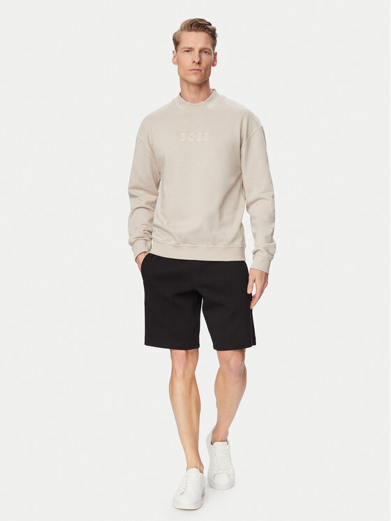 BOSS BOSS Felpa 50561510 Beige Regular Fit