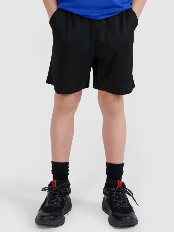 4F 4F Pantaloncini sportivi 4FJWSS25TFSHM0859-20S Nero Regular Fit