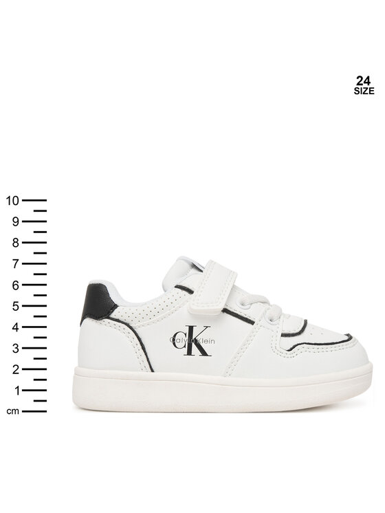 Calvin Klein Calvin Klein Sneakers Low Cut Lace-Up/Velcro V1X9-83278-1355 M Weiß