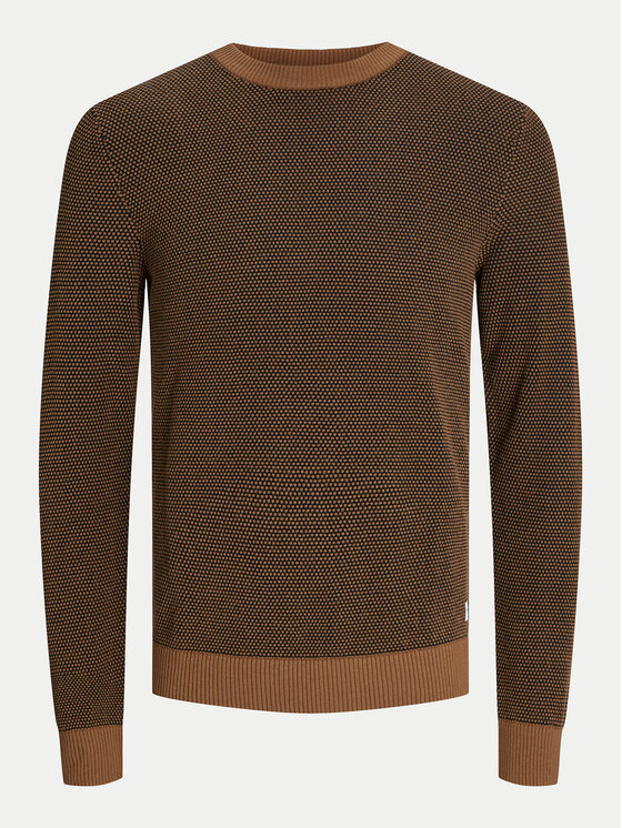 Jack&Jones Jack&Jones Pulover Globe 12258139 Rjava Regular Fit