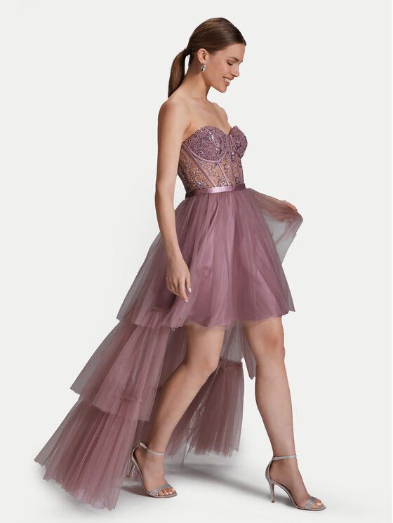 Hey Kyla Hey Kyla Rochie de seară 5AI073HK Roz Regular Fit