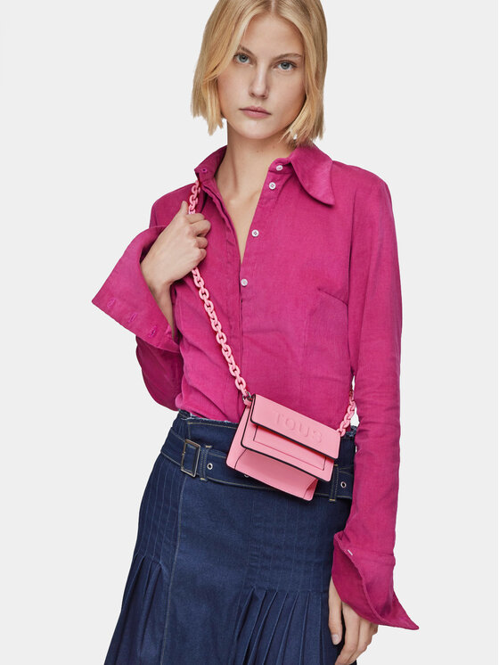 TOUS TOUS Τσάντα Minibolso Band Audree T La Rue New 2002024013 Ροζ