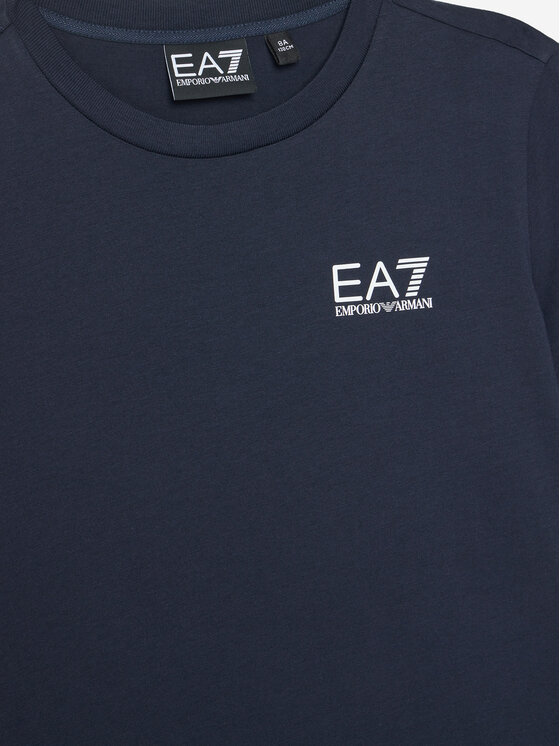 EA7 Emporio Armani EA7 Emporio Armani T-Shirt 7B000020 AF10378 UB102 Granatowy Regular Fit