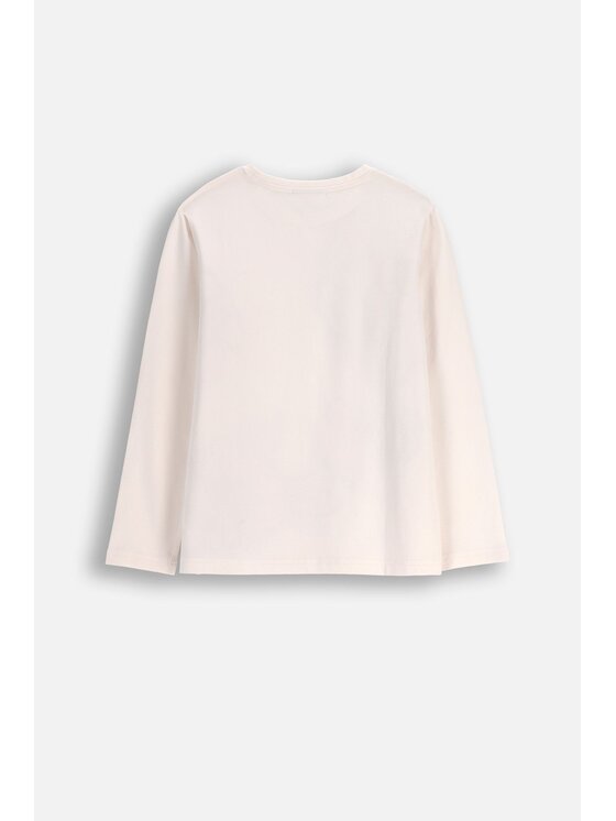 Coccodrillo Coccodrillo T-Shirt ZC5143105FGJ-003 Écru Regular Fit