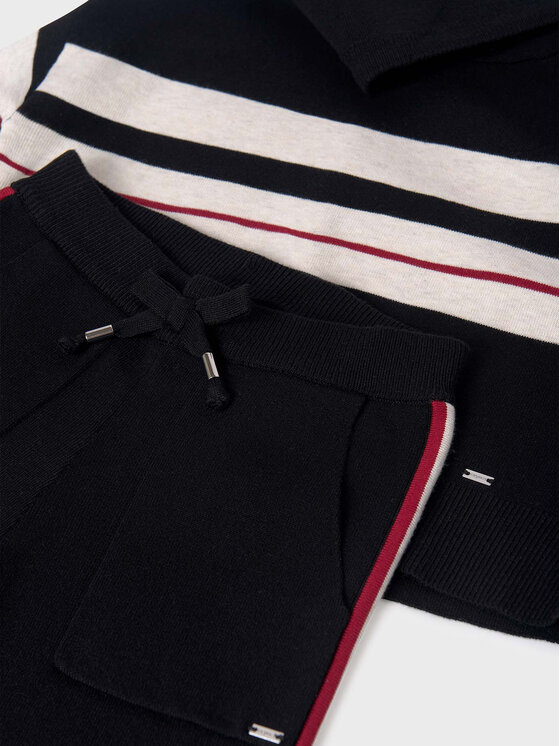 Mayoral Mayoral Φόρμα 7555 Μαύρο Regular Fit