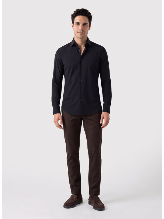 Pako Lorente Pako Lorente Koszula P26WF-1X-011 Czarny Slim Fit