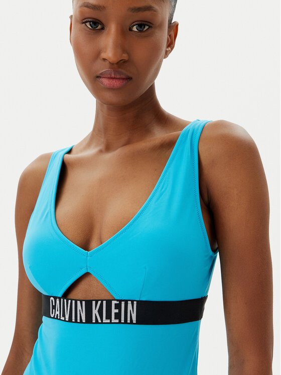 Calvin Klein Swimwear Calvin Klein Swimwear Costum de baie KW0KW02746 Albastru