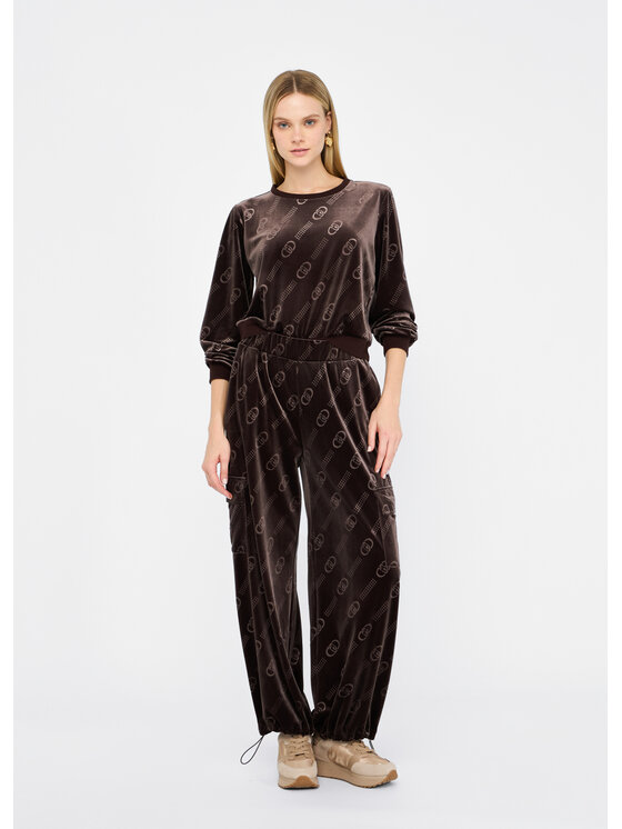 Liu Jo Liu Jo Felpa TF5109J4955M9768 Marrone Regular Fit