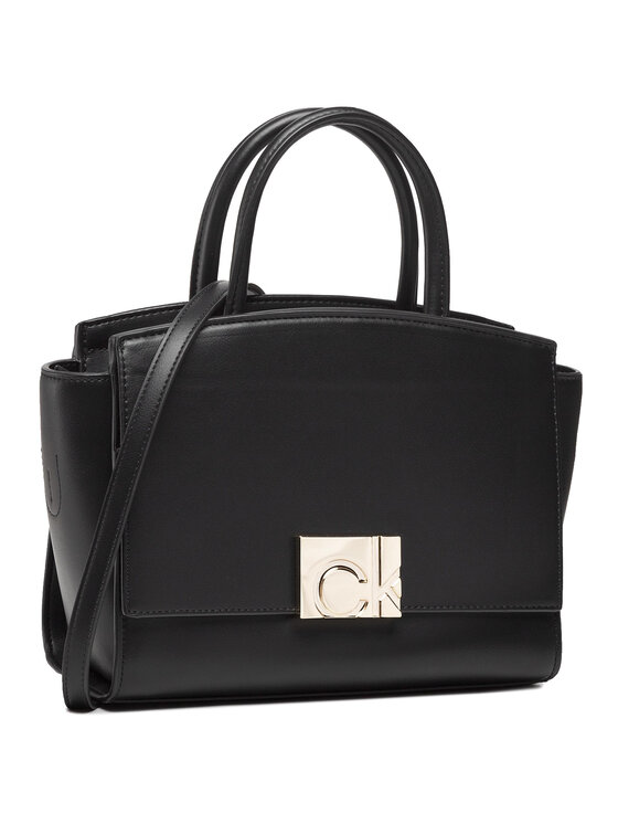 Borsetta Tote W/Zip Sm Jq Strap K60K608056 Nero