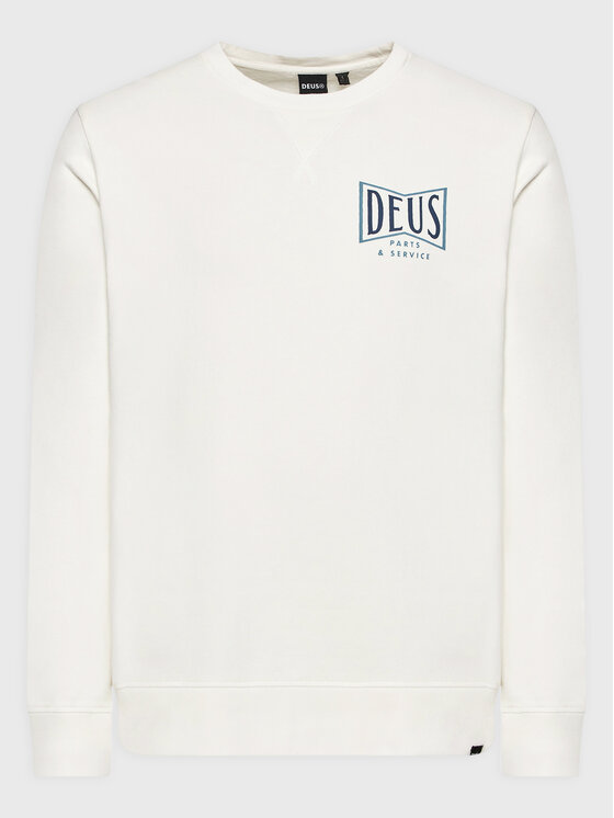 Deus Ex Machina Deus Ex Machina Džemperis Avenue DMF228377 Balta Regular Fit