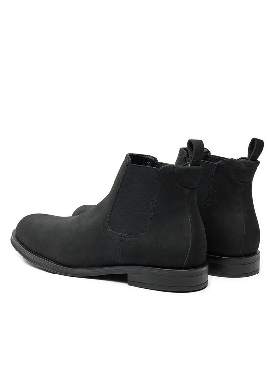 Lanetti Lanetti Klassische Stiefeletten MYL8517-1 Schwarz