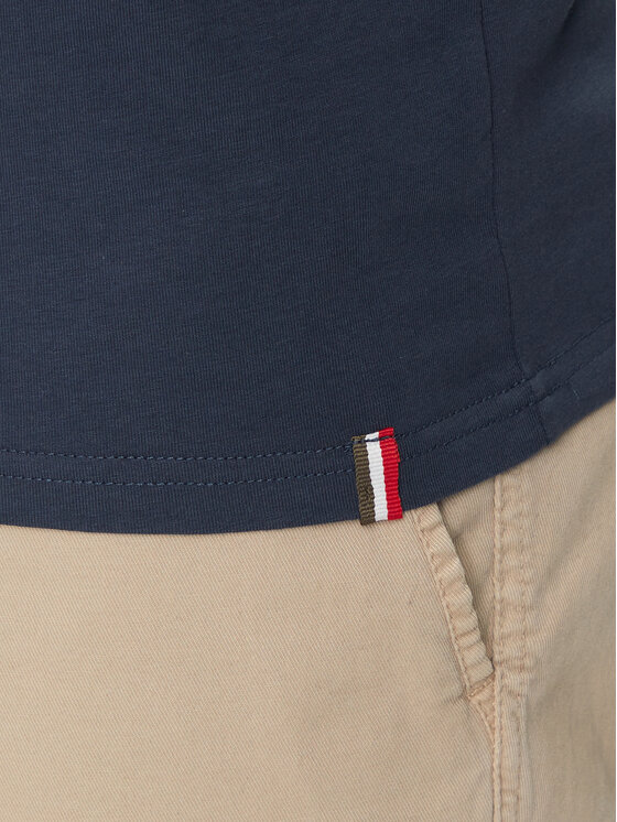 Aeronautica Militare Aeronautica Militare Tričko AM1UTI001 Tmavomodrá Regular Fit