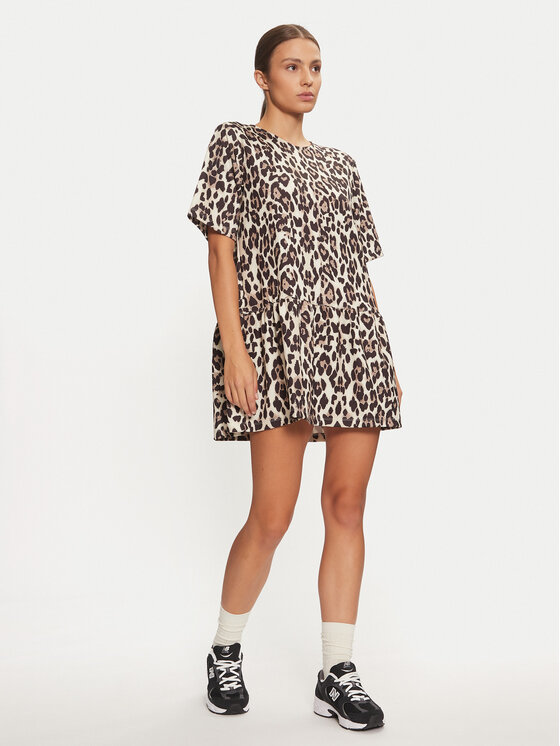 Gina Tricot Gina Tricot Haljina za svaki dan 24447 Smeđa Regular Fit