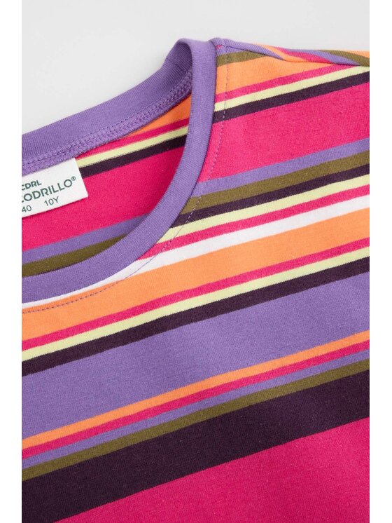 Coccodrillo Coccodrillo T-Shirt ZC4143203AGJ-022 Kolorowy Regular Fit
