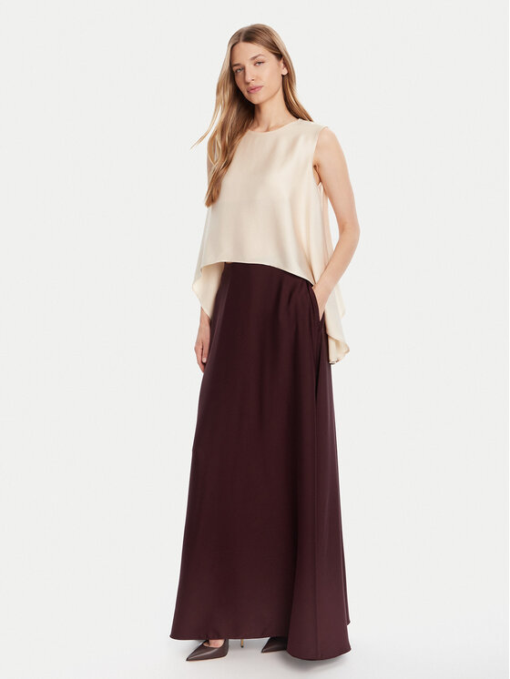 Rinascimento Rinascimento Trapezno krilo CFC0125080003 Bordo rdeča Regular Fit