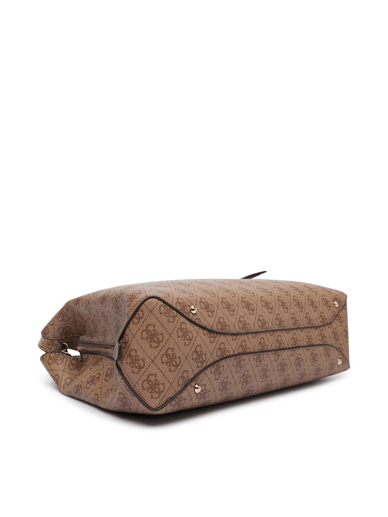Guess Guess Дамска чанта Yvonne Logo HWSG23 78220 Светлокафяв