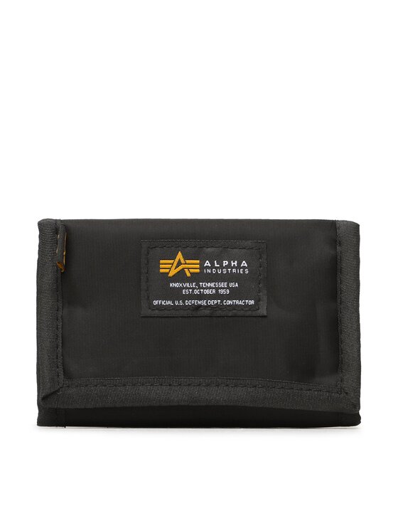 Alpha Industries Velika Moška Denarnica Crew Wallet 196928 Črna