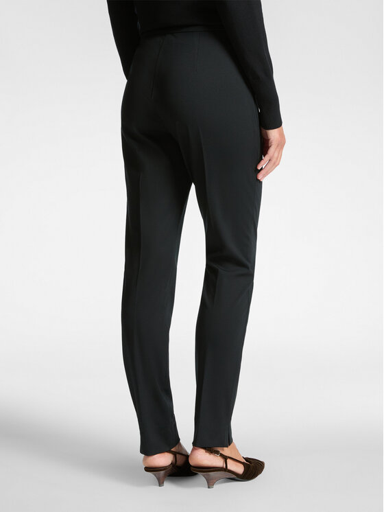 Elena Mirò Elena Mirò Pantaloni di tessuto P062P300395N033 Nero Slim Fit