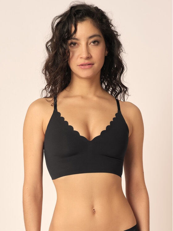 Skiny Skiny Biustonosz top 84272 Czarny