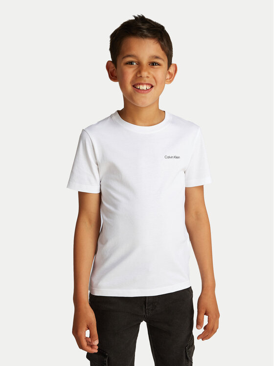 Calvin Klein Jeans Calvin Klein Jeans T-Shirt IU0IU00683 Biały Regular Fit