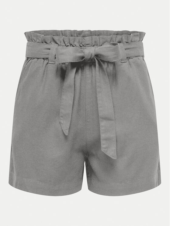 JDY JDY Шорти от плат Say 15225921 Сив Regular Fit
