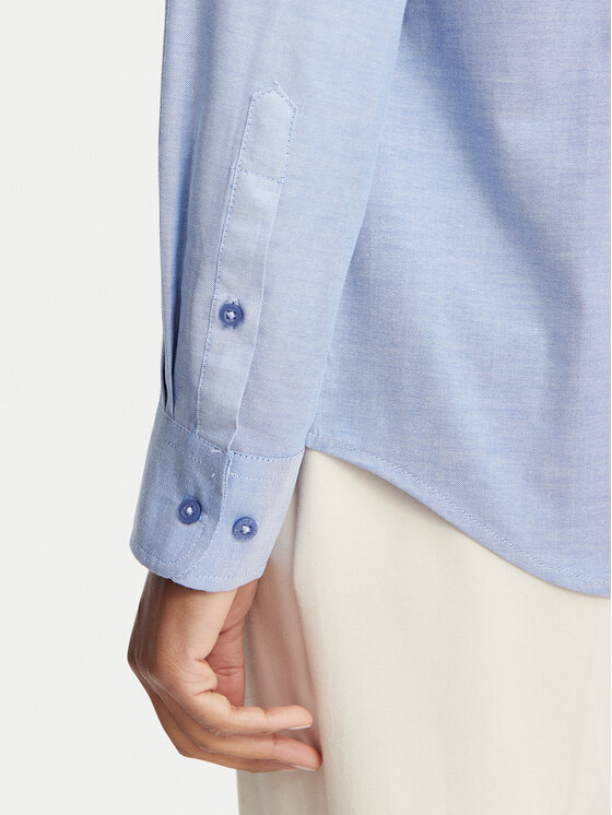 Beverly Hills Polo Club Beverly Hills Polo Club Srajca P-SS26W-SH6600 Modra Regular Fit