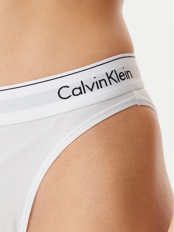 Calvin Klein Underwear Calvin Klein Underwear Klasične gaćice s visokim strukom LV00QF8319 Bijela