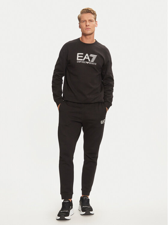 EA7 Emporio Armani EA7 Emporio Armani Trenerka 6DPV64 PJVTZ 1200 Crna Regular Fit
