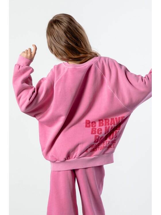 Coccodrillo Coccodrillo Mikina ZC6132101AGJ-007 Růžová Regular Fit