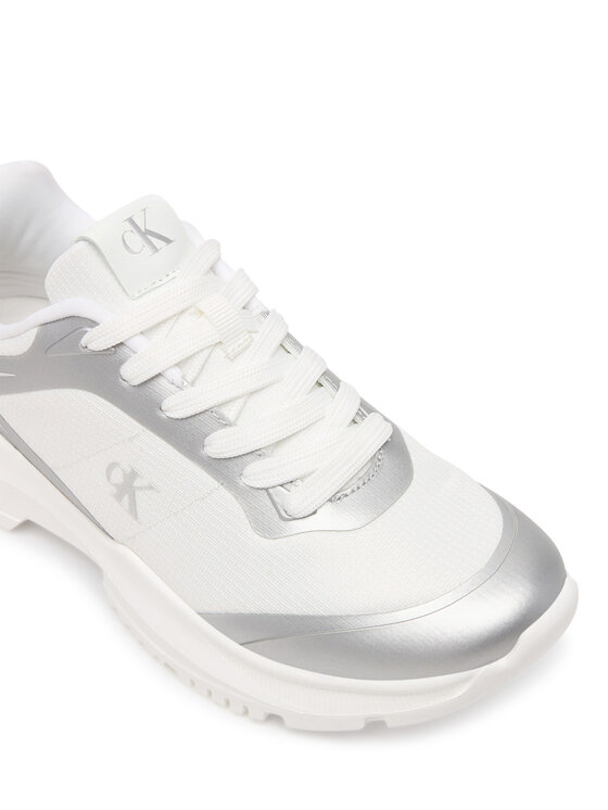Calvin Klein Calvin Klein Sneakersy Low Cut Lace-Up V3A9-83233-1844X059 S Bílá