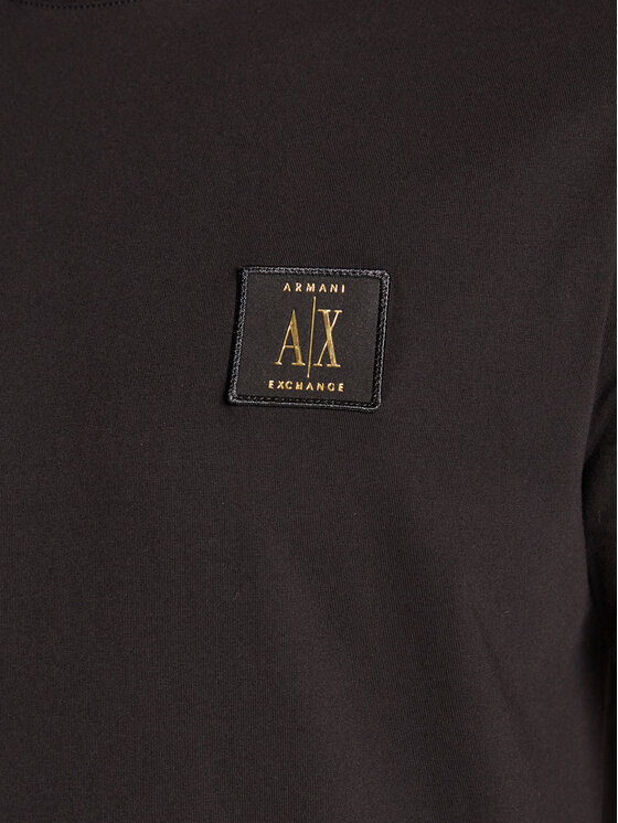 Armani Exchange Armani Exchange T-Shirt 8NZTPR ZJH4Z 1200 Czarny Regular Fit